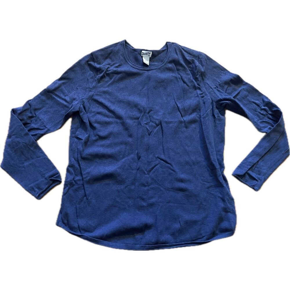 Duluth Blue Crew Neck Sweater Women’s Reg Size XL